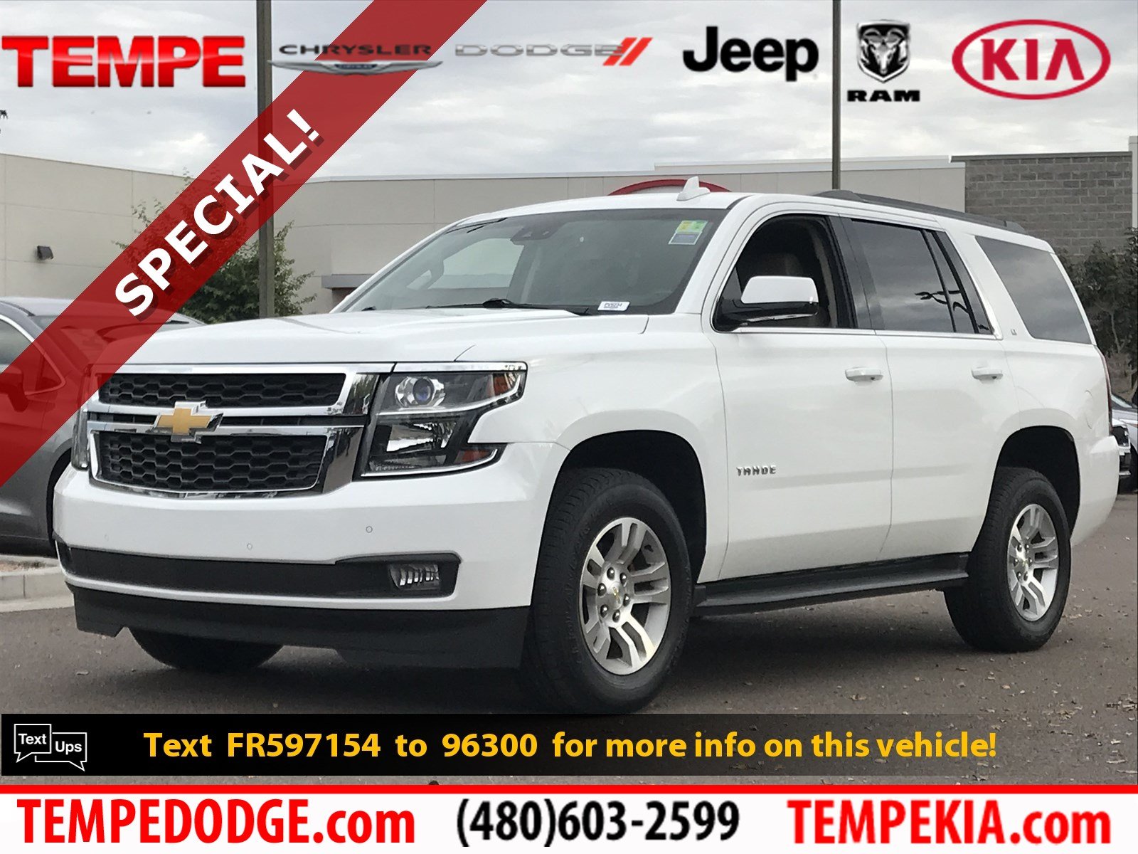 Pre Owned 2015 Chevrolet Tahoe Lt 4wd Sport Utility