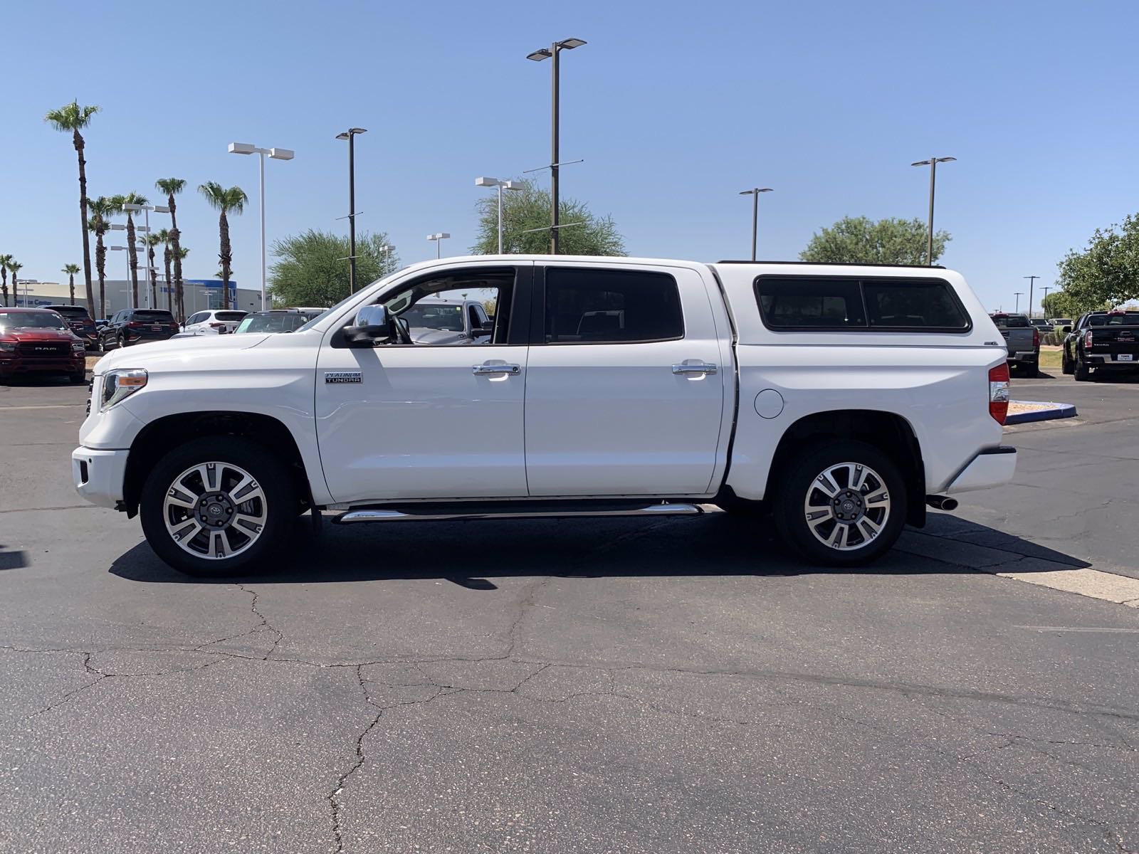 Pre-Owned 2019 Toyota Tundra 4WD Platinum Crew Cab Pickup in Tempe #